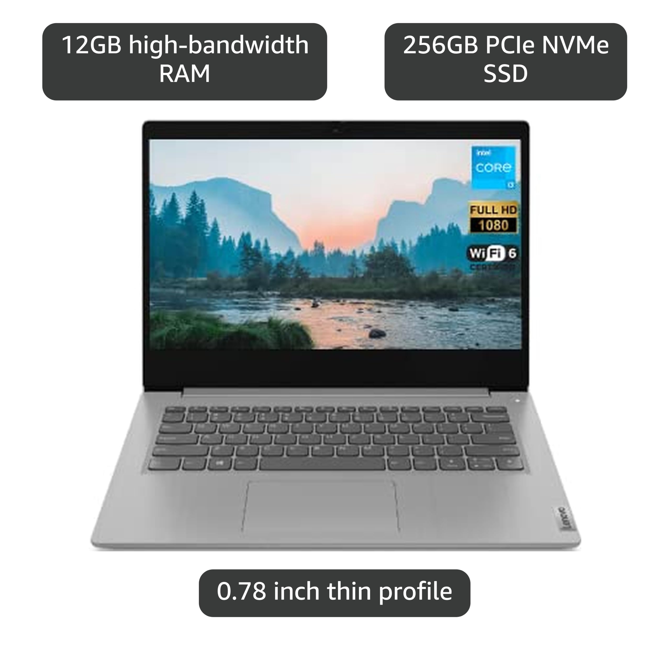 Amazon.com: Lenovo IdeaPad 3i Laptop, 14